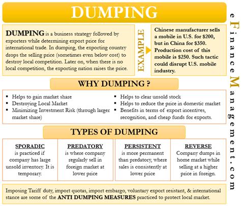 dumping übersetzung|dumping meaning in business.